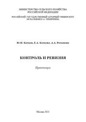 Контроль и ревизия, Практикум, Катков Ю.Н., Каткова Е.А., Романова А.А., 2023