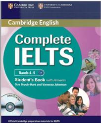 Complete IELTS, Bands 4-5, Student's Book with Answers, Brook-Hart Guy, Jakeman Vanessa, 2012