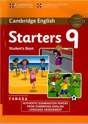 Cambridge English tests, Starters 9, Student's Book, 2015