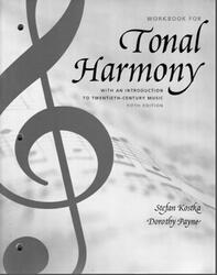 Workbook for Tonal Harmony With an Introduction to Twentieth Century Music, Kostka S., Payne D.