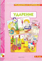 Грамматика в картинках, Ударение, Наглядно-дидактическое пособие, 5-7 лет, Бывшева А., 2007