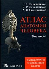 Атлас анатомии человека, в 4 томах, том 2, Синельников Р.Д., Синельников Я.Р., Синельников А.Я., 2009