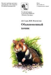 Обыкновенный хомяк, Суров А.В., Феоктистова Н.Ю., 2023