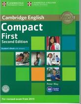 Cambridge English, Compact first, second edition, student's book, with answers, May P., 2015