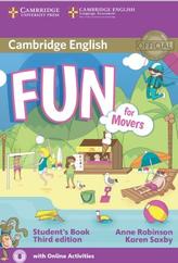 Cambridge English, fun for movers, student's book, third edition, Robinson A., Saxby K., 2015