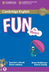 Cambridge English, fun for movers, teacher's book, third edition, Robinson A., Saxby K., 2015
