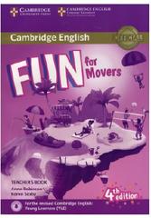 Cambridge English, fun for movers, teacher's book, fourth edition, Robinson A., Saxby K., 2017