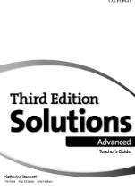 Solutions, third edition, advanced, Stannett K.