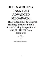 IELTS Writing Task 1 and 2, Advanced megapack, Roche M., 2022