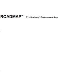 Roadmap B2+, Students Book, Answer key, 2020