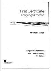 First Certificate Language Practice, Vince M., 2009