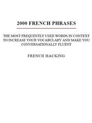 2000 French Phrasesthe, French Hacking, 2020