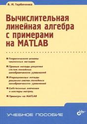 Вычислительная линейная алгебра с примерами на MATLAB, Горбаченко В.И., 2011