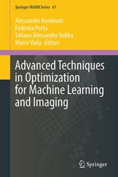 Advanced Techniques in Optimization for Machine Learning and Imaging, Benfenati A., Porta F., Bubba T.A., 2024