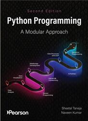 Python Programming, A Modular Approach, Sheetal T., Naveen R.