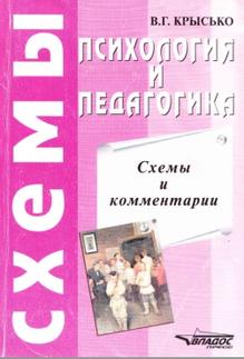 Психология и педагогика, схемы и комментарии, Крысько В.Г., 2001