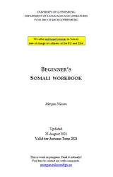 Beginner's somali workbook, Nilsson M., 2021
