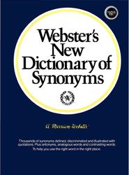 Webster's New Dictionary of Synonyms, 1984