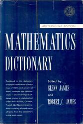 Mathematics Dictionary, Multilingual Edition, James G., James R., 1967
