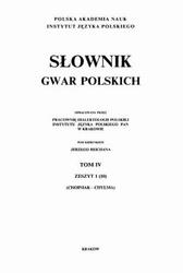 Słownik gwar polskich, Том 4, Reichana J.