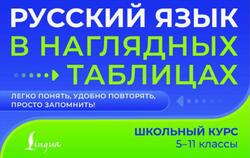 Русский язык в наглядных таблицах, Школьный курс, 5-11 классы, Алексеев Ф.С., 2025